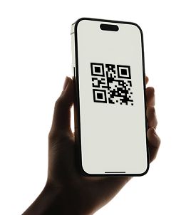 Phone with QR